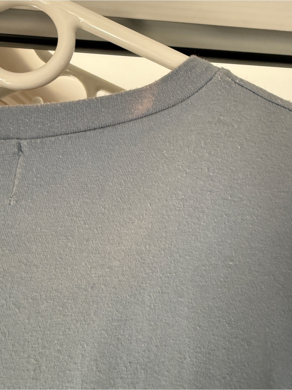 Blue Lace-Trim Dress - Picture 5 of 5